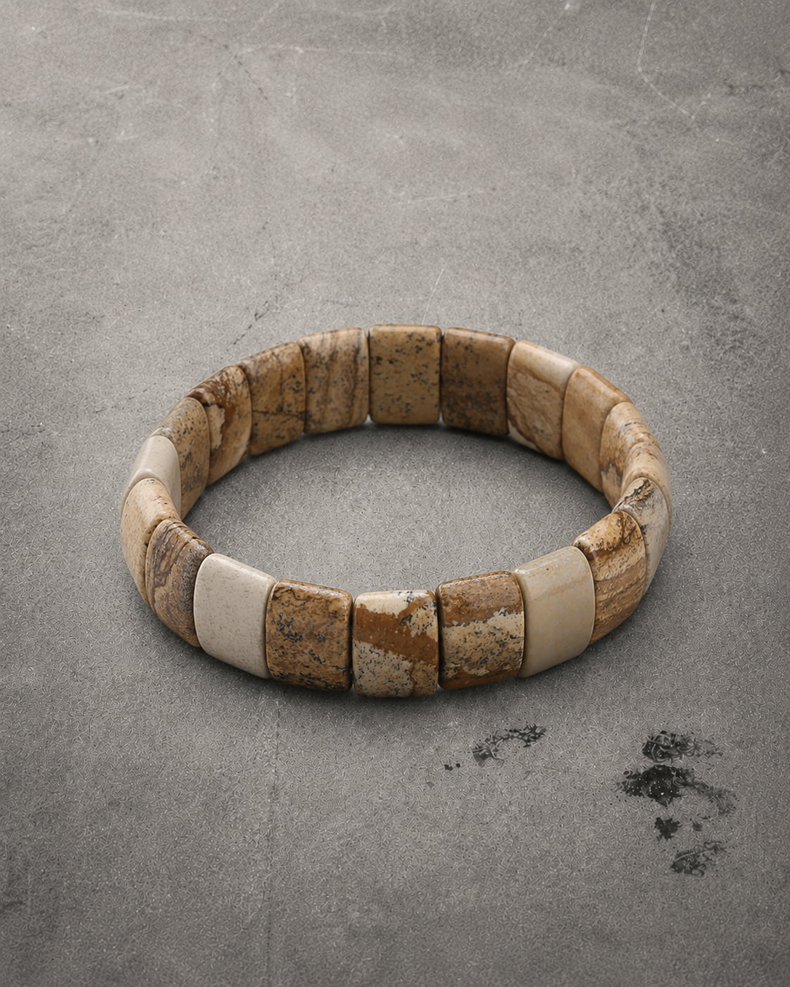 THE BEDROCK BRACELET — PICTURE JASPER