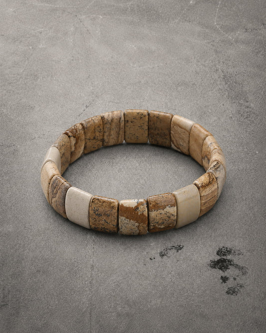 THE BEDROCK BRACELET — PICTURE JASPER