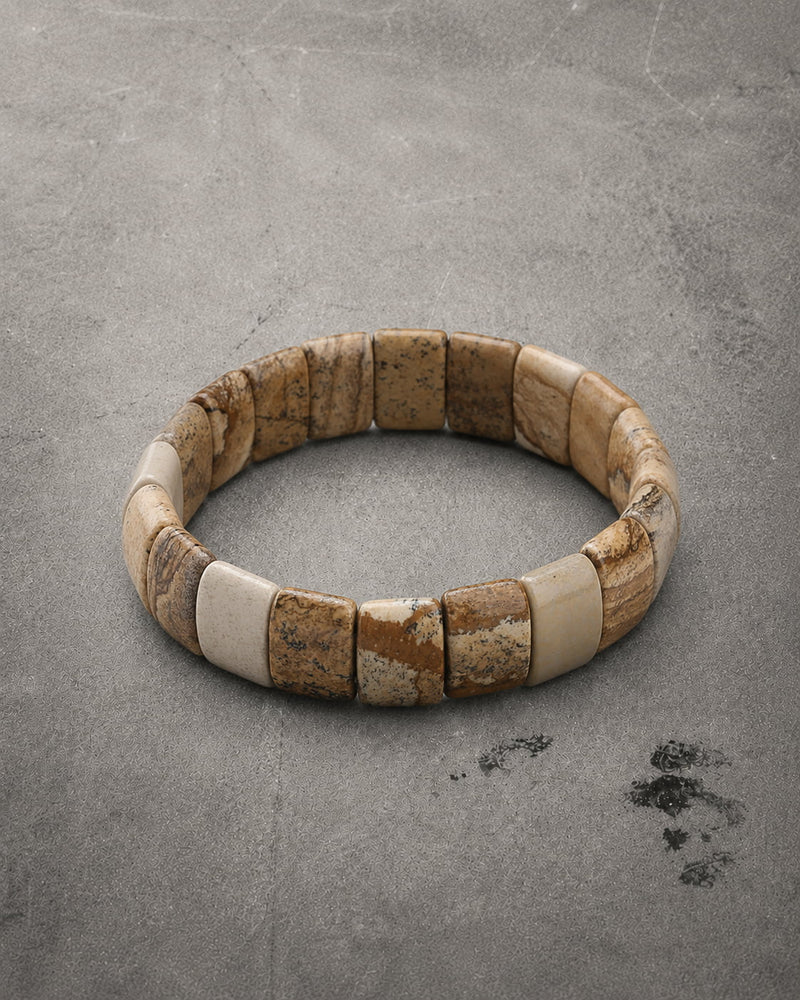 THE BEDROCK BRACELET — PICTURE JASPER