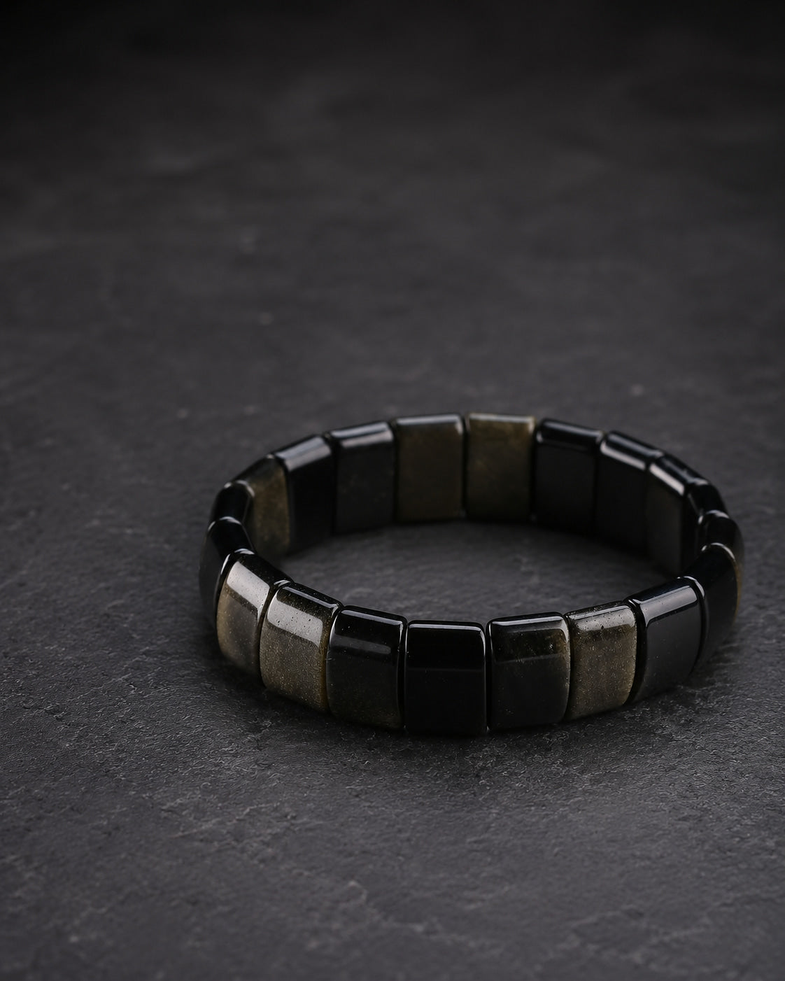 The Origin Bracelet — Obsidian