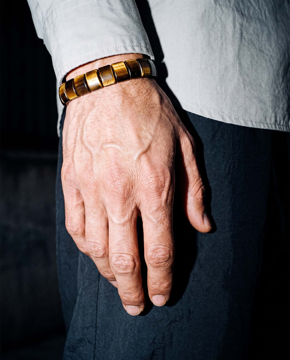 The Resolve Bracelet — Tiger Eye