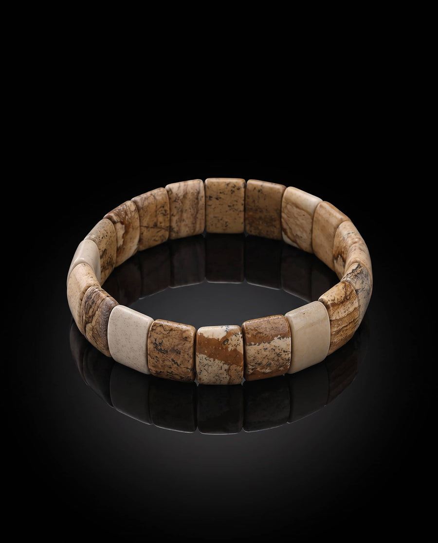 THE BEDROCK BRACELET — PICTURE JASPER